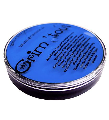 Grim Tout Ansigtsmaling - 20 ml - Klar Blå