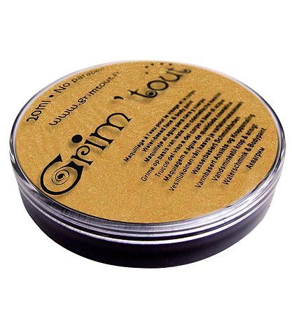 Grim Tout Ansigtsmaling - 20 ml - Skinnende Guld