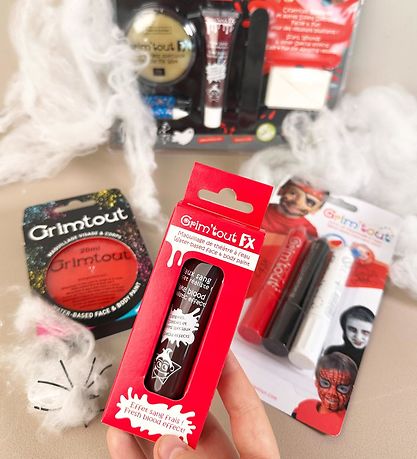 Grim Tout Ansigtsmaling - 3-Pak - Pirat/Vampyr