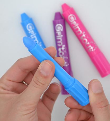 Grim Tout Ansigtsmaling - 3-pak - Prinsesse