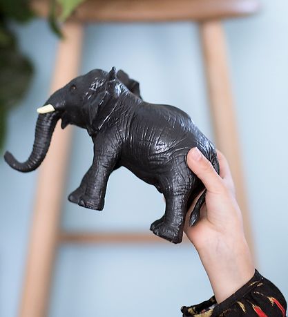 Green Rubber Toys Dyr - 24 cm - Afrikansk Elefant Green Rubber Toys Dyr - 24 cm - Afrikansk Elefant