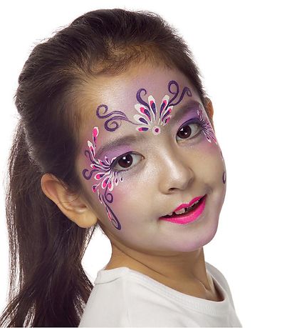 Grim Tout Ansigtsmaling - Sommerfugl & Fe