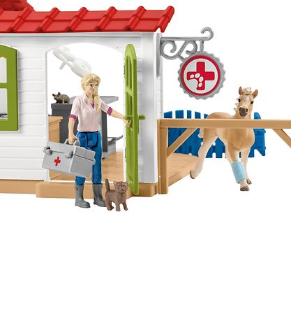 Schleich Farm World - 22,5 x 16,5 cm - Dyrlægeklinik 42502