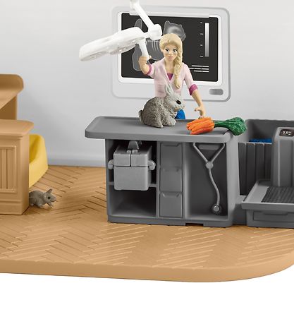 Schleich Farm World - 22,5 x 16,5 cm - Dyrlægeklinik 42502