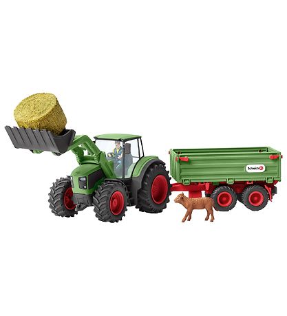 Schleich Farm World - 60 x 15 cm - Traktor m. Anhænger 42379