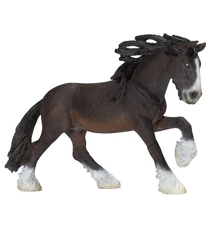 Animaux Schleich - 17 x 12 cm - Shire Hingst 13734 Animaux Schleich - 17 x 12 cm - Shire Hingst 13734