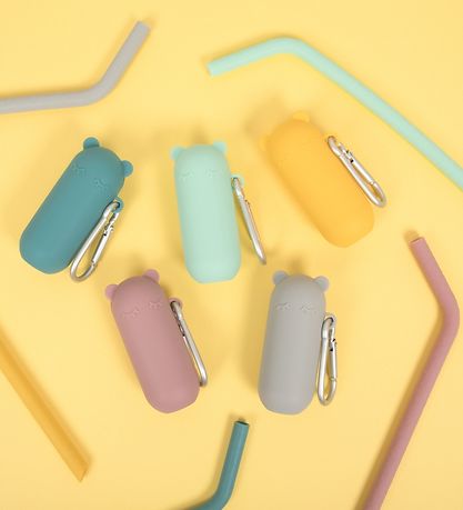 We Might Be Tiny Sugerør - Silikone - Gul We Might Be Tiny Sugerør - Silikone - Gul