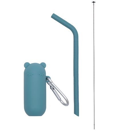 We Might Be Tiny Sugerør - Silikone - Petroleum We Might Be Tiny Sugerør - Silikone - Petroleum