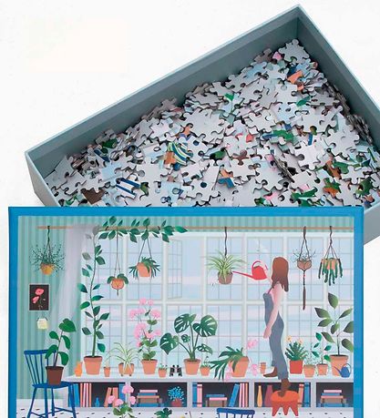 Vissevasse Puslespil - 1000 Brikker - Plant Lover Vissevasse Puslespil - 1000 Brikker - Plant Lover