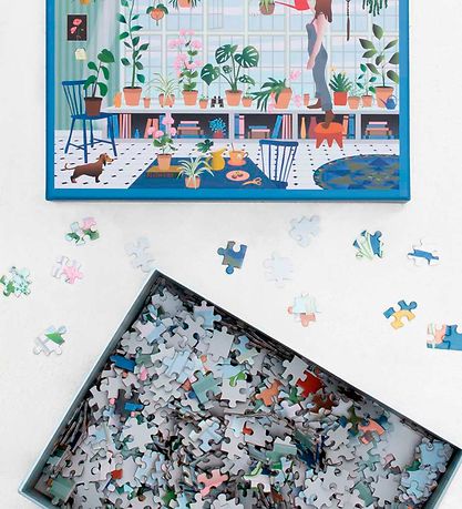 Vissevasse Puslespil - 1000 Brikker - Plant Lover Vissevasse Puslespil - 1000 Brikker - Plant Lover