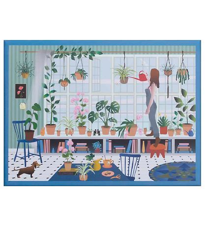 Vissevasse Puslespil - 1000 Brikker - Plant Lover Vissevasse Puslespil - 1000 Brikker - Plant Lover