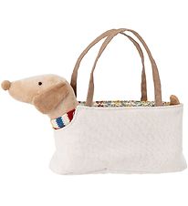 Bloomingville Bamse - 15 cm - Hund m. Taske