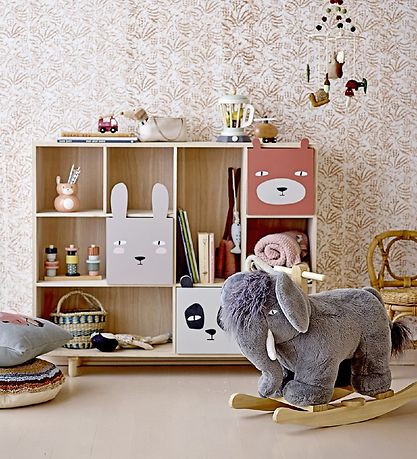 Bloomingville Bamse - 15 cm - Hund m. Taske