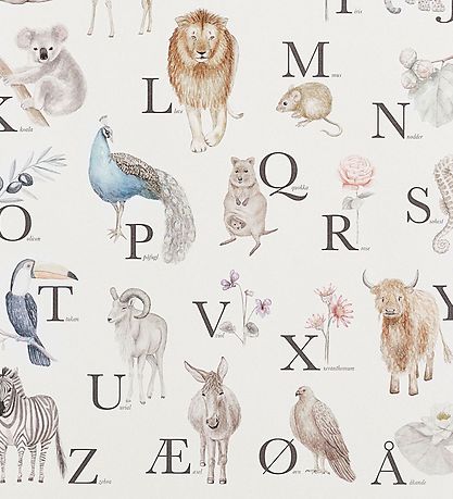 Cam Cam Plakat - Alfabetet - Dansk Cam Cam Plakat - Alfabetet - Dansk