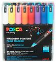 Posca Tuscher - PC-1MR - 16 stk. - Multifarvet Standard/Metallic Posca Tuscher - PC-1MR - 16 stk. - Multifarvet Standard/Metallic