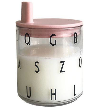 Design Letters Tritan Cup - Grow With Your Glass - Powder Rose Design Letters Tritan Cup - Grow With Your Glass - Powder Rose