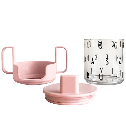 Design Letters Tritan Cup - Grow With Your Glass - Powder Rose Design Letters Tritan Cup - Grow With Your Glass - Powder Rose