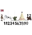 Kids by Friis Fødselsdagstog - Indianerpige m. 11 Tal Kids by Friis Fødselsdagstog - Indianerpige m. 11 Tal