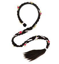 Den Goda Fen Udklædning - Pandebånd m. Fletning - Brun