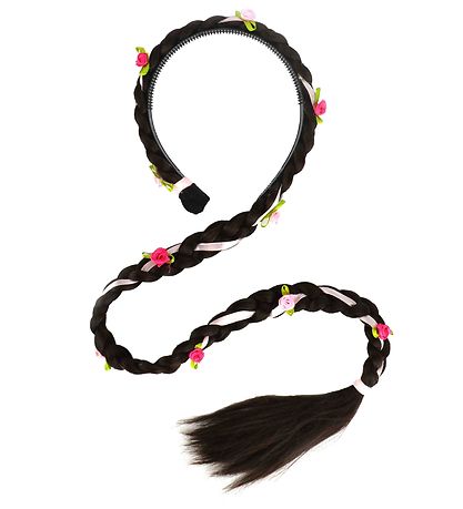 Den Goda Fen Udklædning - Pandebånd m. Fletning - Brun