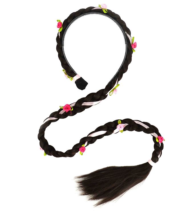 Den Goda Fen Udklædning - Pandebånd m. Fletning - Brun