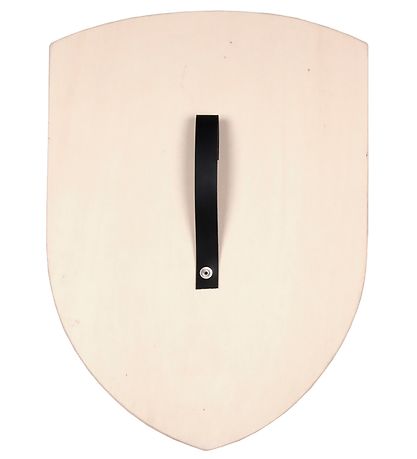 Den Goda Fen Kostüm - Ritterschild - Schwarz/Silber Den Goda Fen Kostüm - Ritterschild - Schwarz/Silber