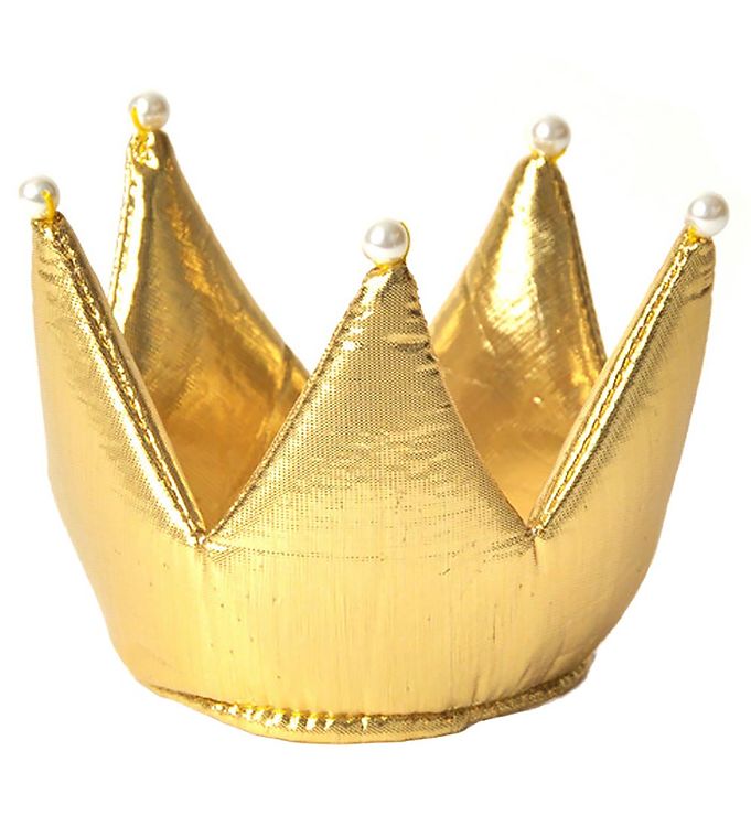 Den Goda Fen Udklædning - Prinsessekrone - Guld