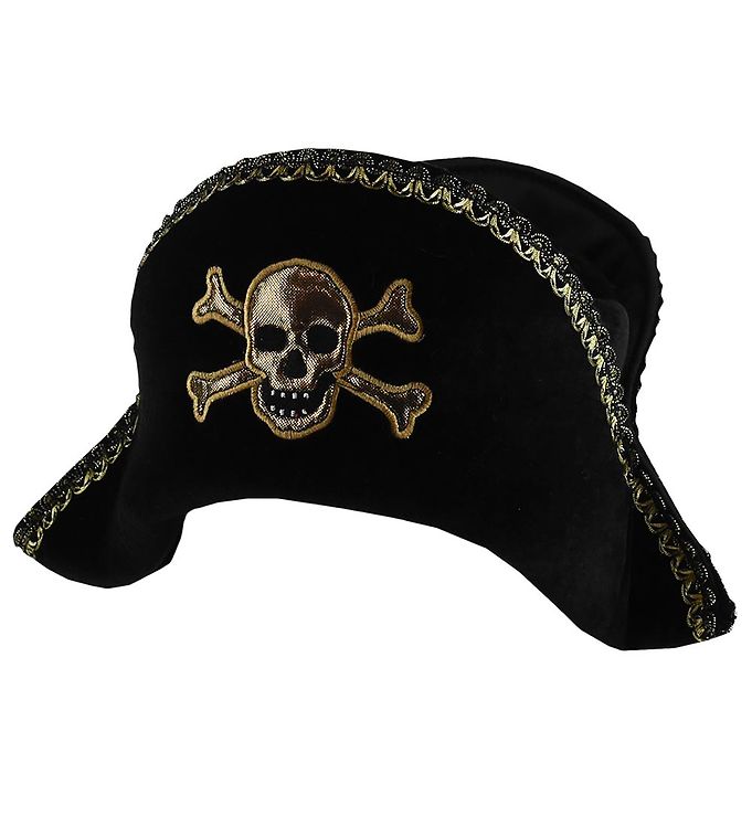 Den Goda Fen Udklædning - Pirathat - Sort