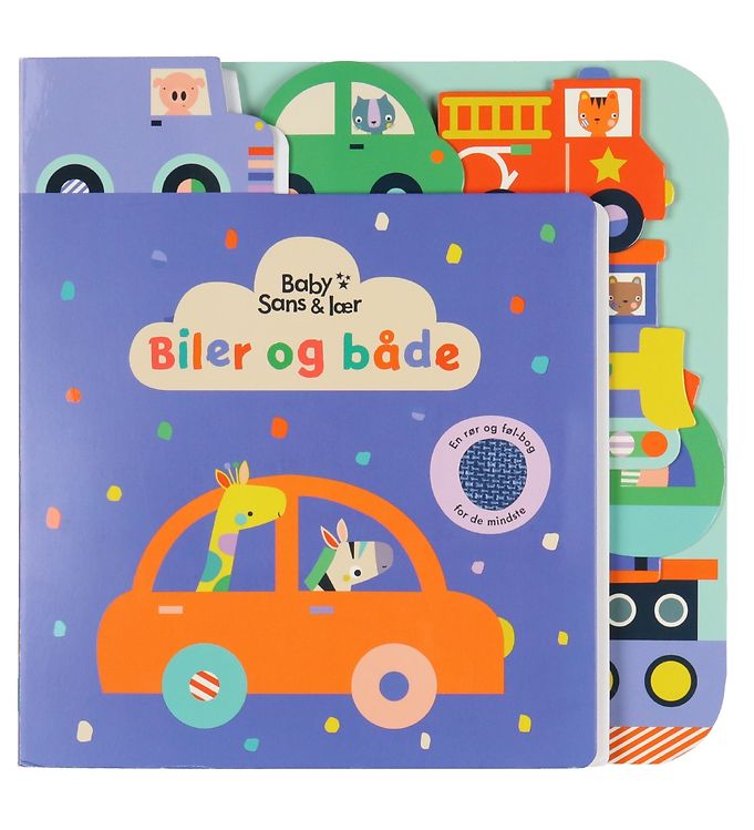 Alvilda Babybog - Sans & Lær - Biler og Både - Dansk