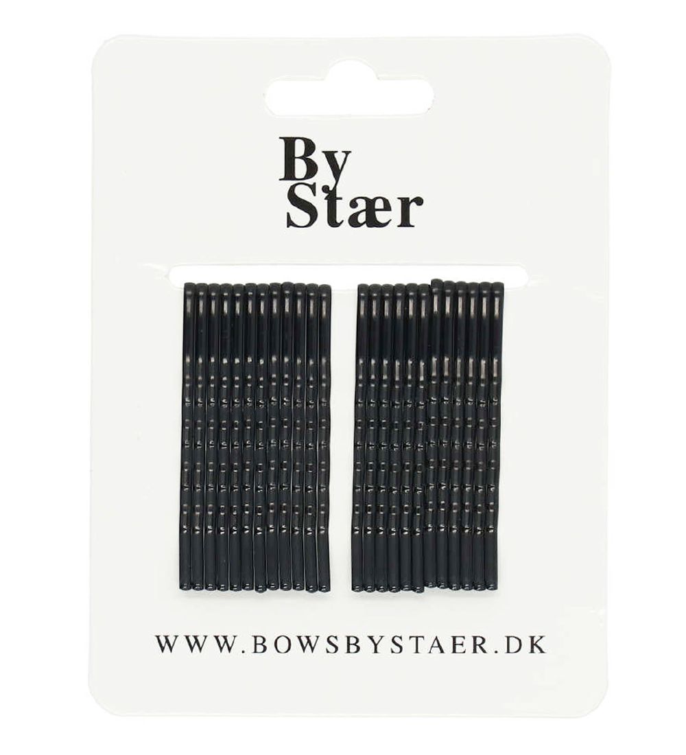 By Stær Haarnadeln - 4 cm - 24 st. - Schwarz - By Stær - One Size - Haarschmuck