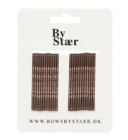 By Stær Hair pins - 5 cm - 24 pcs - Brown By Stær Hair pins - 5 cm - 24 pcs - Brown