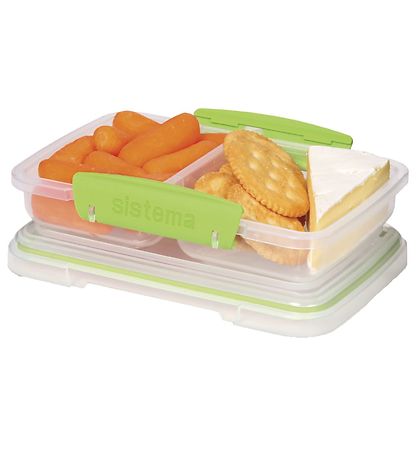 Sistema Madkasse - Small Split - 350 ml - Grøn