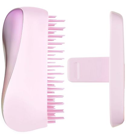 Tangle Teezer Hairbrush - Compact - Pearlescent Matte Chrome Tangle Teezer Hairbrush - Compact - Pearlescent Matte Chrome