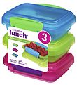 Sistema Madkasser - Lunch Packs - 3-pak - 200 ml - Multi Sistema Madkasser - Lunch Packs - 3-pak - 200 ml - Multi