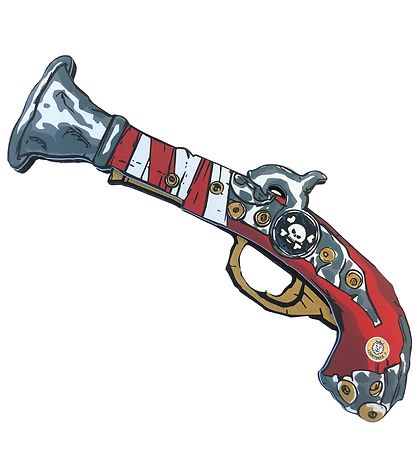 Liontouch Udklædning - Piratpistol - Røde Striber Liontouch Udklædning - Piratpistol - Røde Striber