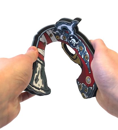 Liontouch Udklædning - Piratpistol - Røde Striber Liontouch Udklædning - Piratpistol - Røde Striber