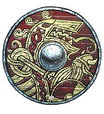Liontouch Kostymer - Viking Shield - Rød Liontouch Kostymer - Viking Shield - Rød