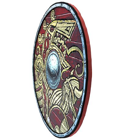 Liontouch Costume - Viking Shield - Red
