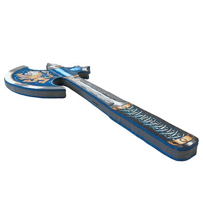 Liontouch Costume - Noble Knight Axe - Blue Liontouch Costume - Noble Knight Axe - Blue