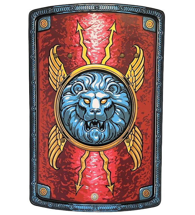 Liontouch Udklædning - Roman Skjold - Rød