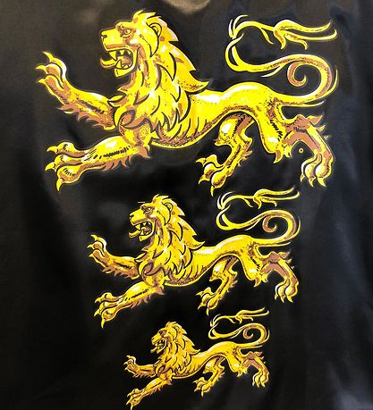 Liontouch Udklædning - Triple Lion Kappe - Sort Liontouch Udklædning - Triple Lion Kappe - Sort