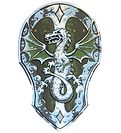 Liontouch Udklædning - Dragon Skjold - Grøn