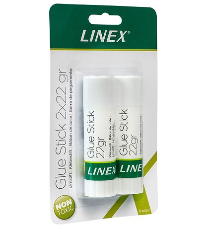 Bâton de colle Linex - 2 Pack - 22 grammes