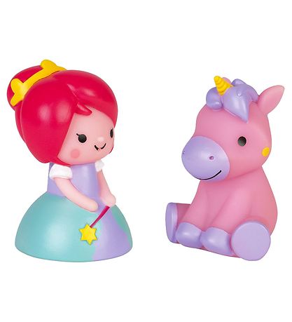 Janod Badelegetøj - 2 stk. - Prinsesse og Enhjørning m. Lys Janod Badelegetøj - 2 stk. - Prinsesse og Enhjørning m. Lys