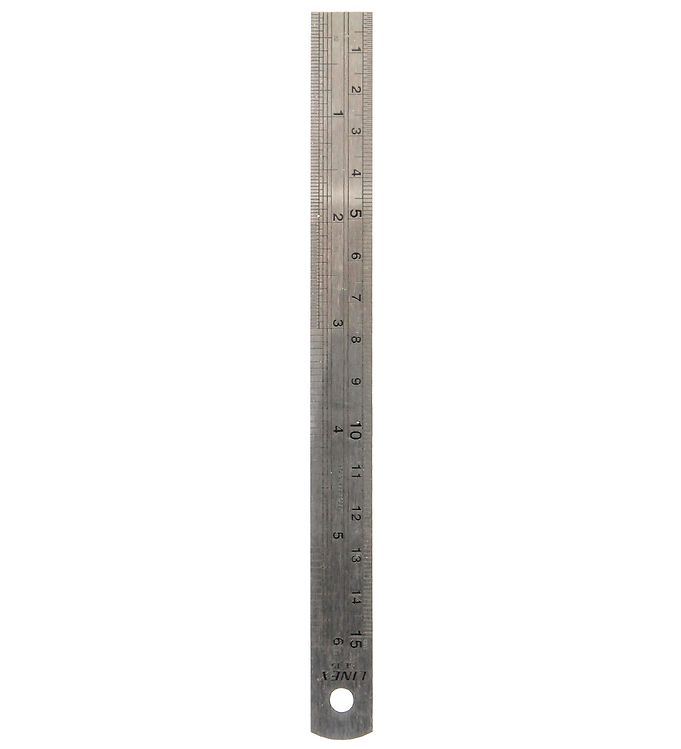 Linex Lineal - 15 cm - Stål
