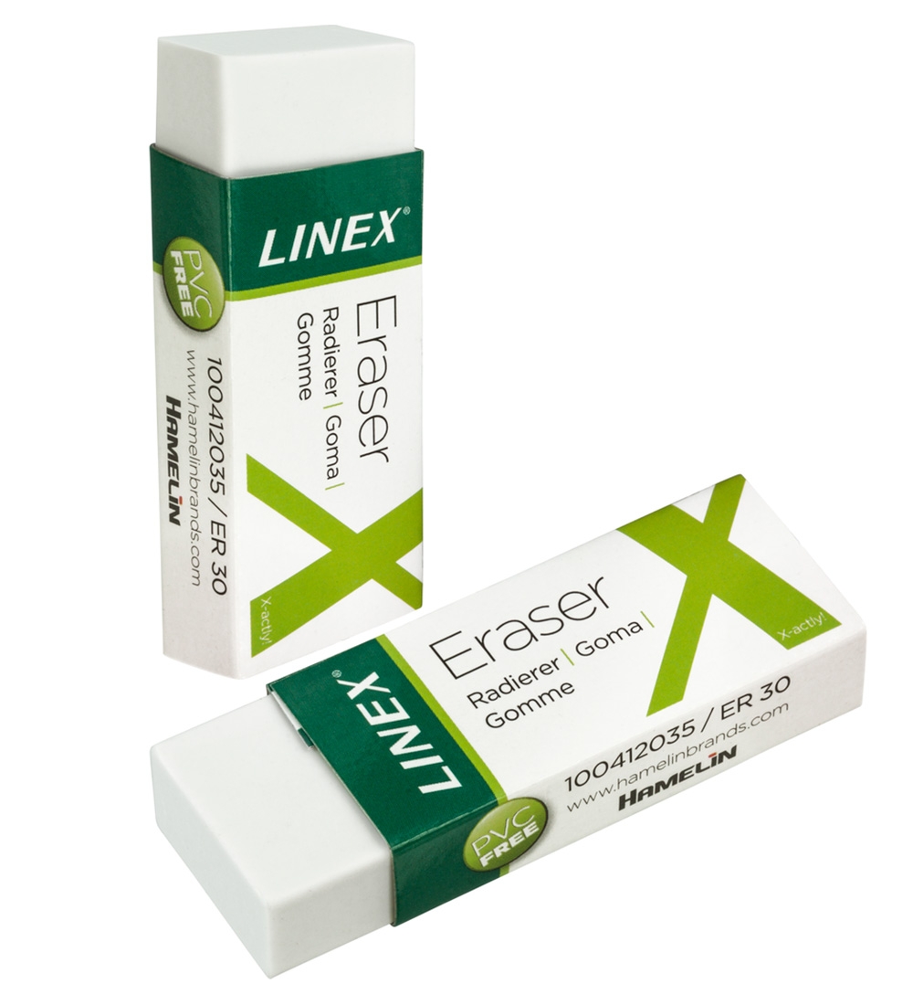 Linex Radiergummis - 2er-Pack - Linex - One Size - Radiergummis