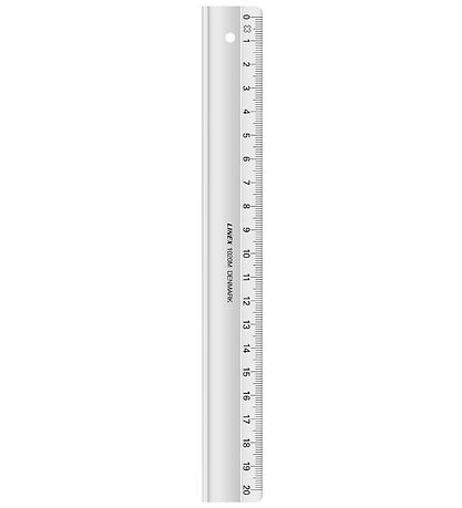 Linex Skolelineal - 20cm - Gennemsigtig