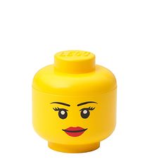 LEGO® Storage Opbevaringsboks - Mini - Hoved - 12 cm - Pige LEGO® Storage Opbevaringsboks - Mini - Hoved - 12 cm - Pige