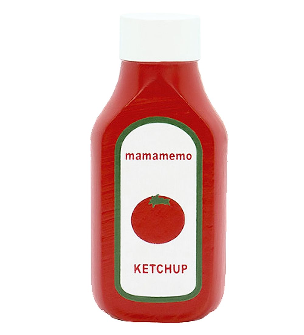 MaMaMeMo Spiellebensmittel - Holz - Ketchup - MaMaMeMo - One Size - Spiellebensmittel