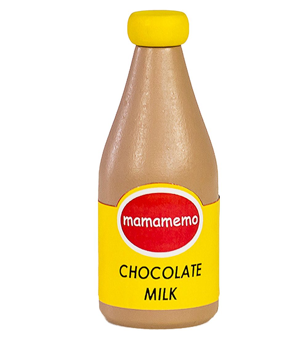 MaMaMeMo Spiellebensmittel - Holz - Schokoladenmilch - Flasche - MaMaMeMo - One Size - Spiellebensmittel